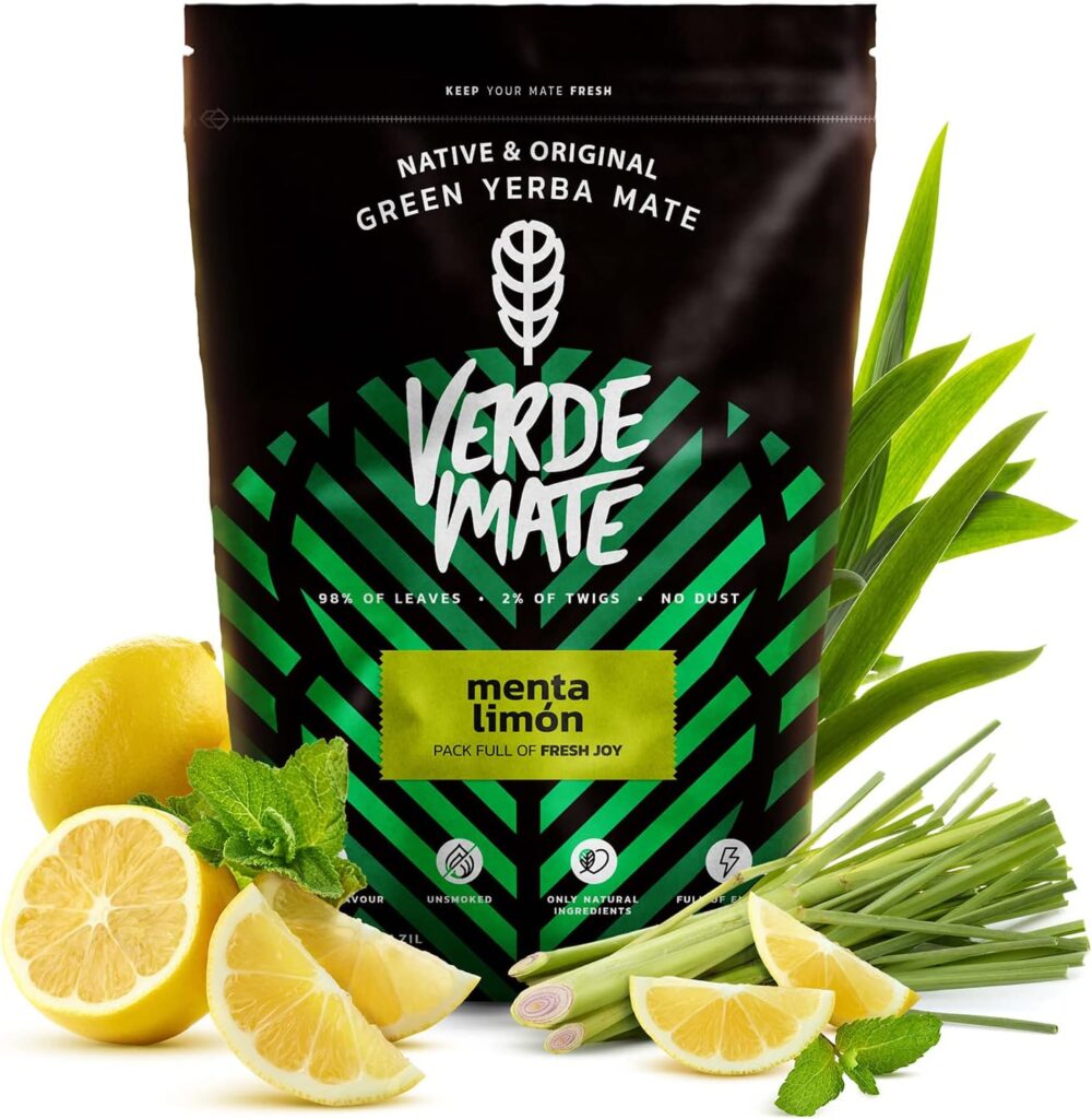 verde mate green menta limon